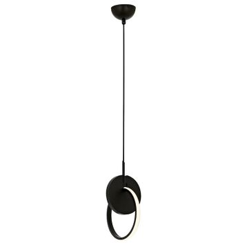 Avonni AV-60370-1BSY Siyah Modern Avize