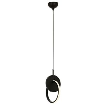 Avonni AV-60370-1BSY Siyah Modern Avize