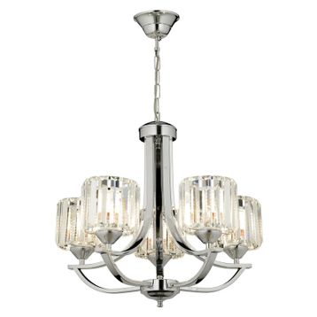 Avonni AV-65226-5K Krom Kaplama 55 cm Modern Avize