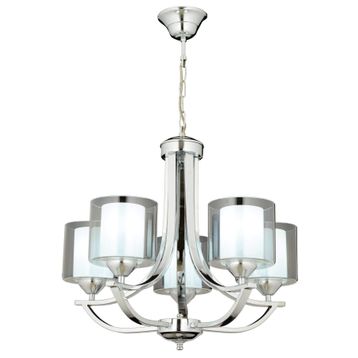 Avonni AV-65228-5K Krom Kaplama 55 cm Modern Avize