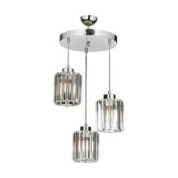 Avonni AV-65230-3KT Krom Kaplama 40 cm Modern Avize