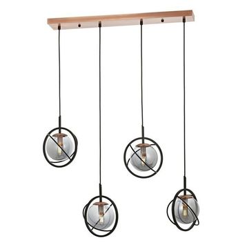 Avonni AV602914YBSY Siyah Boyalı Modern Avize