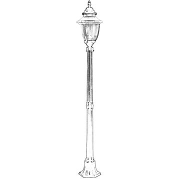 Avonni BDR-68055-1BSY Bahçe Aydınlatması
