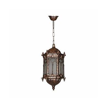 Avonni BFE-68051-BKR-M1-OP Kahverengi Bahçe Fener