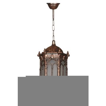 Avonni BFE-68051-BKR-M1-OP Kahverengi Bahçe Fener