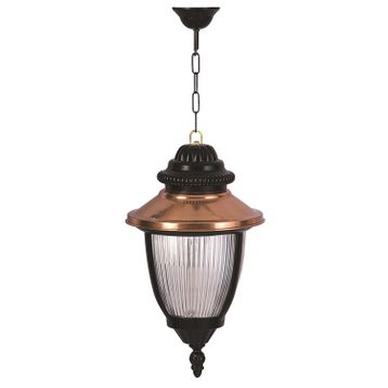 Avonni BFE-68055-BSY Siyah-Kahverengi Bahçe Fener Sarkıt