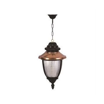 Avonni BFE-68055-BSY Siyah-Kahverengi Bahçe Fener Sarkıt