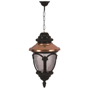 Avonni BFE-68057-BSY Siyah-Kahverengi Bahçe Fener Sarkıt