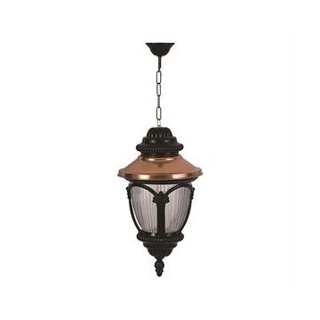 Avonni BFE-68057-BSY Siyah-Kahverengi Bahçe Fener Sarkıt