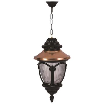Avonni BFE-68057-BSY Siyah-Kahverengi Bahçe Fener Sarkıt