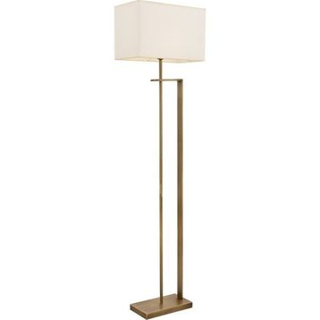 Avonni LM-9109-1E Eskitme Kaplama E27 Metal Kumaş 42x22 cm Krom Lambader