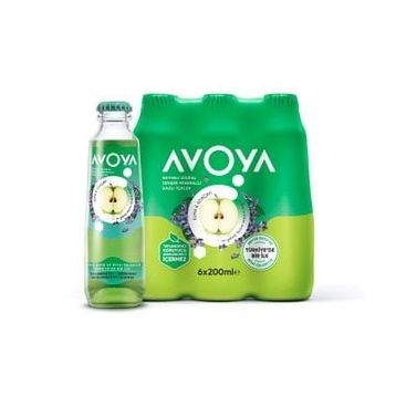Avoya 200 ml Meyveli Elma & Adaçayı Maden Suyu (6 adet)