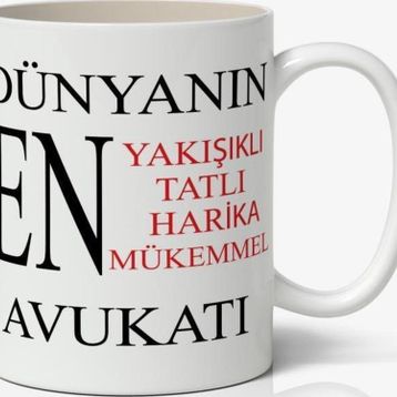 Avukatlar Günü Baskılı Kupa