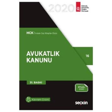 Avukatlık Kanunu - Remzi Özmen