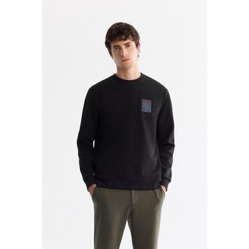 Avva A42Y1286 Siyah Erkek Sweatshirt