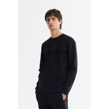 Avva A42Y1308 Siyah Erkek Sweatshirt