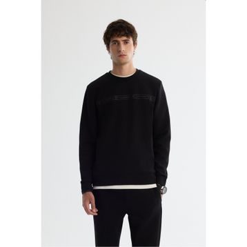 Avva A42Y1308 Siyah Erkek Sweatshirt