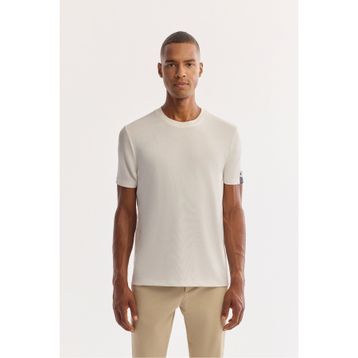 Avva A52Y1022 Ekru Regular Fit Erkek T-shirt