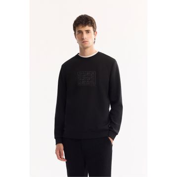 Avva A52Y1289 Siyah Regular Fit Erkek Sweatshirt