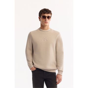 Avva A52Y1327 Taş Regular Fit Erkek Sweatshirt