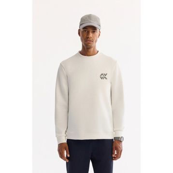 Avva A52Y1328 Ekru Regular Fit Erkek Sweatshirt