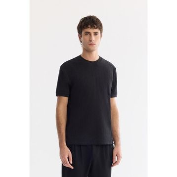 Avva A61Y1023 Siyah Regular Fit Erkek Tişört