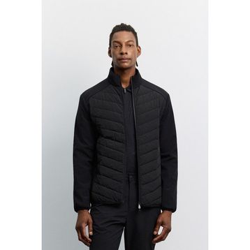 Avva A62Y6066 Erkek Siyah Ördek Tüyü Dik Yaka Lightweight Mont