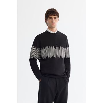 Avva B001203 Siyah Erkek Sweatshirt