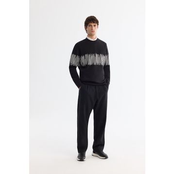 Avva B001203 Siyah Erkek Sweatshirt