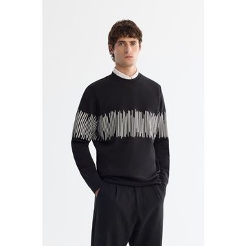 Avva B001203 Siyah Erkek Sweatshirt