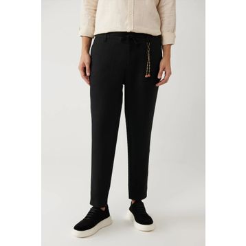 Avva B003032 Siyah Erkek Pantolon