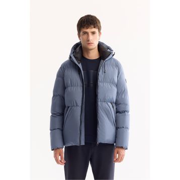 Avva B006046 Erkek İndigo Şişme Comfort Fit Mont
