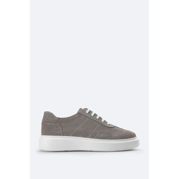 Avva B008002 Erkek Vizon Süet Esnek Taban Hafif Casual Ayakkabı