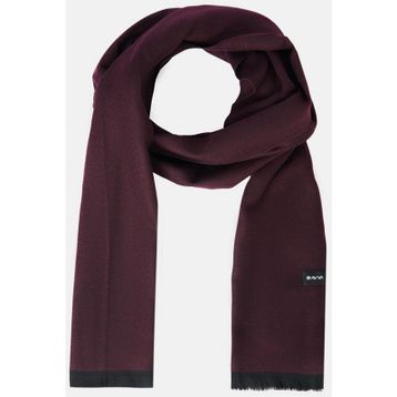 Avva B009401 Bordo Erkek Düz Şal