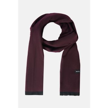 Avva B009401 Bordo Erkek Düz Şal