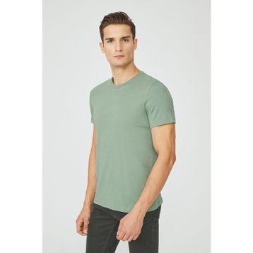 Avva E001000 Haki Erkek T-shirt