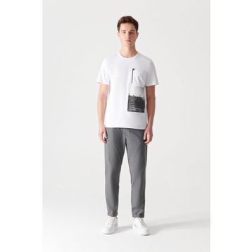 Avva E003000 Gri Erkek Pantolon