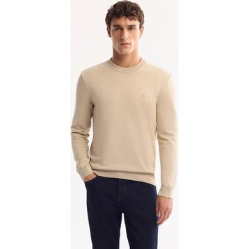 AVVA Erkek Taş Bisiklet Yaka Viskon Karışımlı Basic Triko Regular Fit Kazak B005021