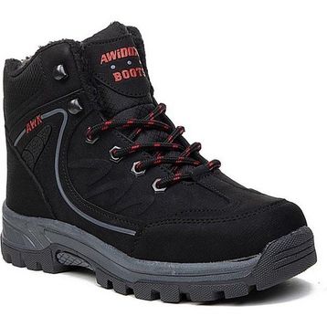 Awidox 975 Siyah Kırmızı Trekking Erkek Bot