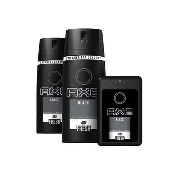 Axe Black 2x150 ML Erkek Deodorant Sprey