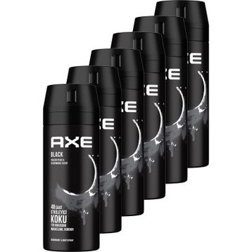 Axe Black Erkek 6x150 ml Sprey Deodorant
