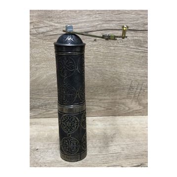 Axe Grinder Osmanlı Eskitme Gümüş Tarzı Karabiber Kaya Tuzu Pirinç Değirmeni Büyük Boy Metal Öğütücü