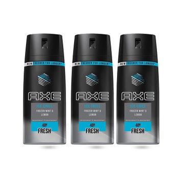 Axe Ice Chill 150 ml 3'lü Erkek Deodorant
