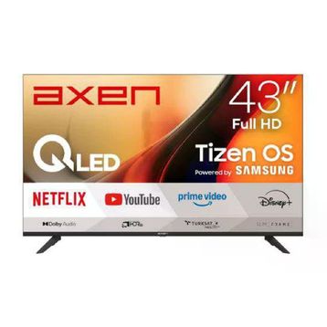 Axen AX43QFMLN-T08I 43 inç 108 Ekran Full HD Tizen QLED TV