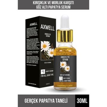 Axwell 30 ml Gerçek Papatya Taneli Göz Çevresi Kırışıklık ve Morluk Karşıtı Serumu