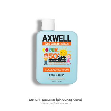 Axwell Spf 50 Kids Sun Cream 100 ML Çocuk Güneş Kremi