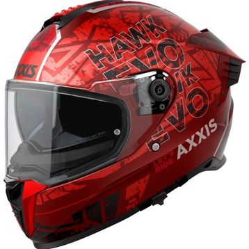 Axxis Hawk Evo Lets Rıde C5 Motosiklet Kaskı
