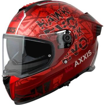 Axxis Hawk Evo Lets Rıde C5 Motosiklet Kaskı