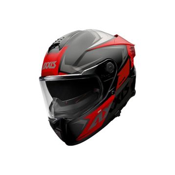 Axxis Hawk Evo Sv Ixil B15 Full Face Mat Kırmızı Motorsiklet Kask