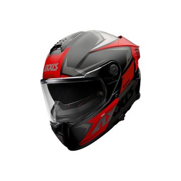 Axxis Hawk Evo Sv Ixil B15 Full Face Mat Kırmızı Motorsiklet Kask